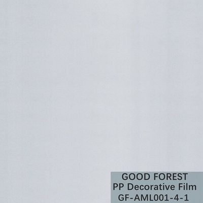 Degradable Polypropylene Film Seri Logam yang Dapat Didaur Ulang Silk Face Grain