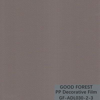 Lichi Dermatoglyph Dekoratif Film Polypropylene Bening yang Dapat Didaur Ulang