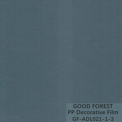 Film Polipropilena Hitam Dekoratif Degradable Naural Dermatoglyph