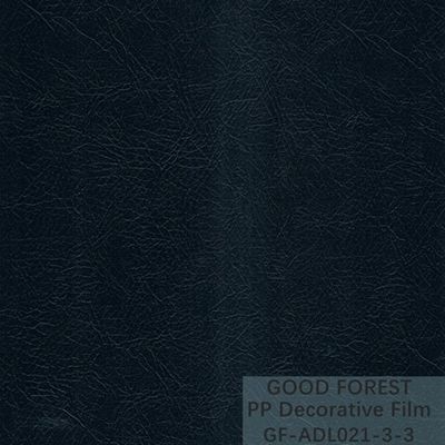 Film Polipropilena Hitam Dekoratif Degradable Naural Dermatoglyph