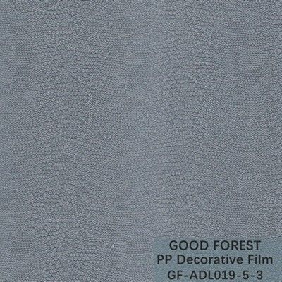 Adhesive PP Decorative Film Lizard Dermatoglyph Bisa Diratakan Prosesnya