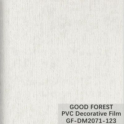Film PVC Dekoratif Untuk Mebel Kain Butir Jenis Kemudahan Aliran Yang Baik