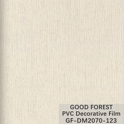 Film PVC Dekoratif Untuk Mebel Kain Butir Jenis Kemudahan Aliran Yang Baik