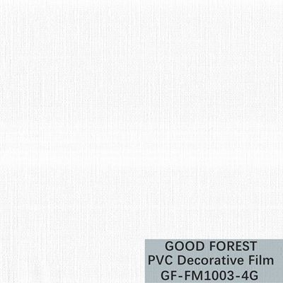 Film PVC Dekoratif Untuk Mebel Kain Butir Jenis Kemudahan Aliran Yang Baik