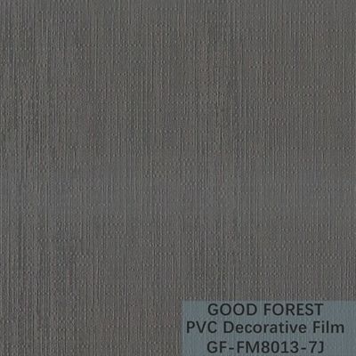 Film PVC Dekoratif Untuk Mebel Kain Butir Jenis Kemudahan Aliran Yang Baik