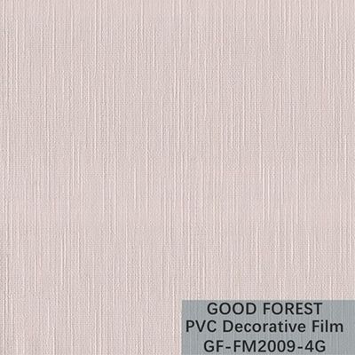 Film PVC Dekoratif Untuk Mebel Kain Butir Jenis Kemudahan Aliran Yang Baik