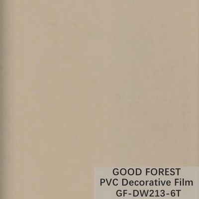 Kamar Mandi PVC Film Dekoratif 1260mm -1330mm Lebar Warna Murni