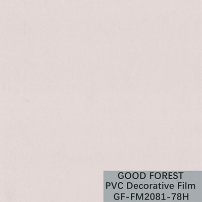 Kamar Mandi PVC Film Dekoratif 1260mm -1330mm Lebar Warna Murni