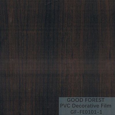 Film PVC Hitam Hias 1260mm - Lebar Butir Kayu 1330mm