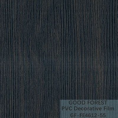 Film PVC Hitam Hias 1260mm - Lebar Butir Kayu 1330mm