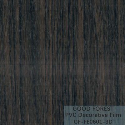 Film PVC Hitam Hias 1260mm - Lebar Butir Kayu 1330mm