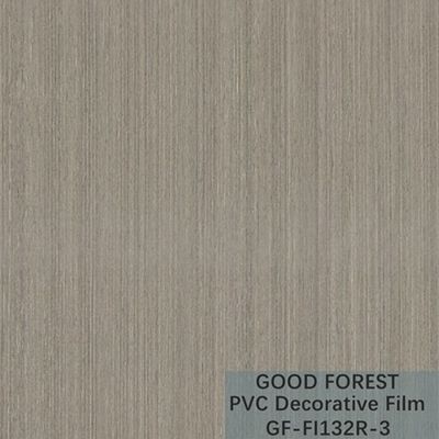 Lalu Lintas Film Dekoratif PVC 0,25 - 0,60mm Tebal Butir Kayu