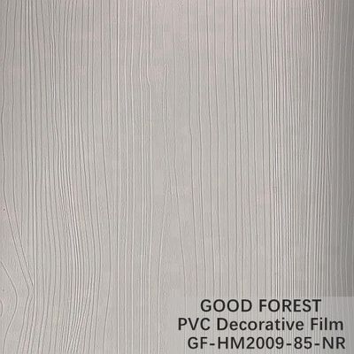 Lalu Lintas Film Dekoratif PVC 0,25 - 0,60mm Tebal Butir Kayu