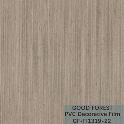 Lalu Lintas Film Dekoratif PVC 0,25 - 0,60mm Tebal Butir Kayu