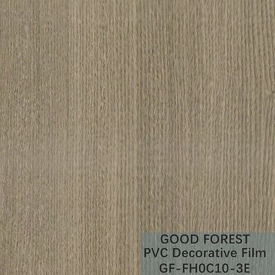 Lalu Lintas Film Dekoratif PVC 0,25 - 0,60mm Tebal Butir Kayu