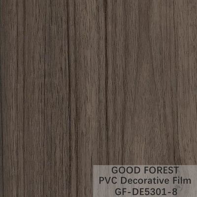 Partisi Film Dekoratif PVC Tebal 0.25mm - 0.60mm Warna Dark Grey
