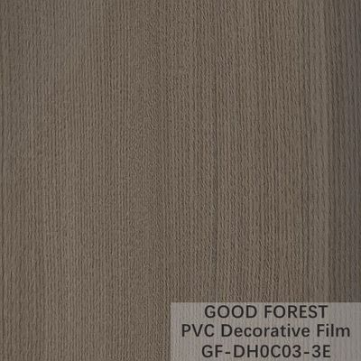 Partisi Film Dekoratif PVC Tebal 0.25mm - 0.60mm Warna Dark Grey