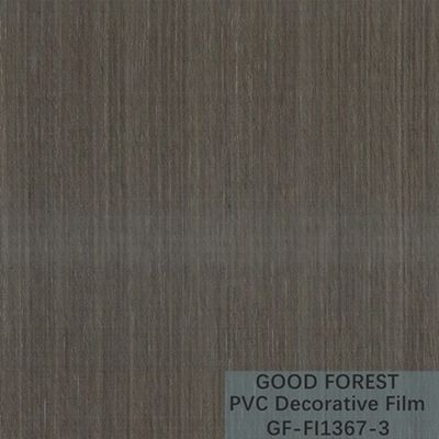 Partisi Film Dekoratif PVC Tebal 0.25mm - 0.60mm Warna Dark Grey