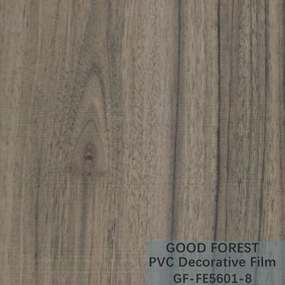 Partisi Film Dekoratif PVC Tebal 0.25mm - 0.60mm Warna Dark Grey