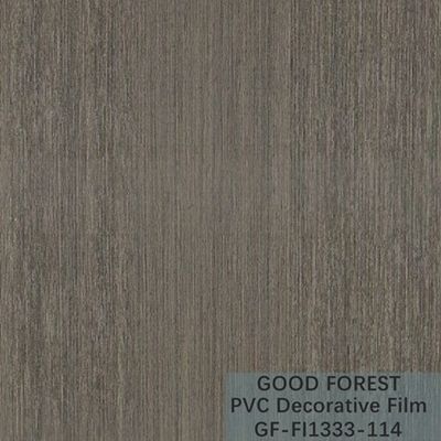 Partisi Film Dekoratif PVC Tebal 0.25mm - 0.60mm Warna Dark Grey