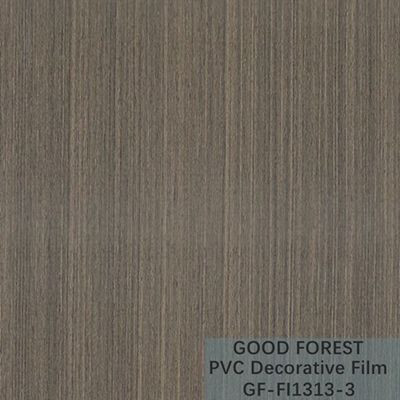 Partisi Film Dekoratif PVC Tebal 0.25mm - 0.60mm Warna Dark Grey