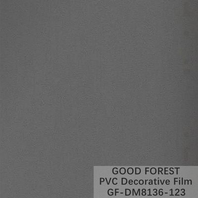 Wallboard PVC Decorative Film Leather Grain Aliran Yang Baik