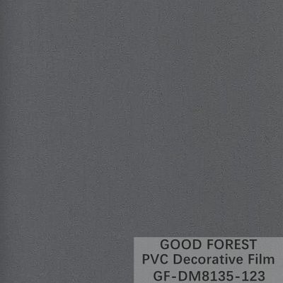 Wallboard PVC Decorative Film Leather Grain Aliran Yang Baik