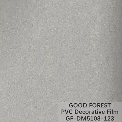 Wallboard PVC Decorative Film Leather Grain Aliran Yang Baik