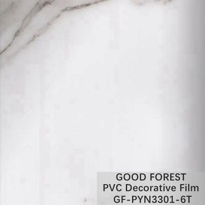 Lemari Pakaian Marmer PVC Film Grain Dengan Ketebalan 0,25 - 0,60mm