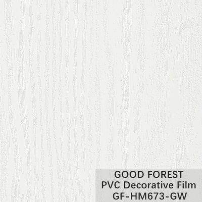 GW PVC Decorative Film Kayu Butir PVC Furniture Film Dukungan OEM