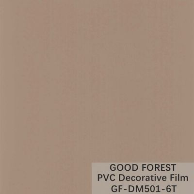 Film Dekoratif PVC ODM Cat Terang Blister Wood Grain Film