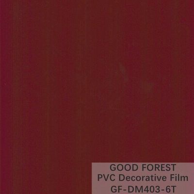 Film Dekoratif PVC ODM Cat Terang Blister Wood Grain Film