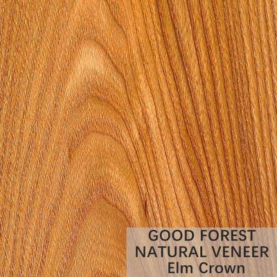 ELM Natural Wood Veneer Crown Cut Grain Memberikan Layanan yang Disesuaikan