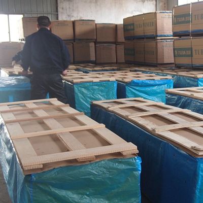 Berasap Sapele Pommele Insinyur Oak Veneer Ketebalan 0.18-0.6mm Untuk Panel Dinding