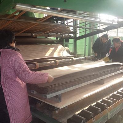 Bark BK-X0092 640-1280mm Lebar Manusia Membuat Splicing Dapat Membuat Sampel Salinan Kayu Veneer