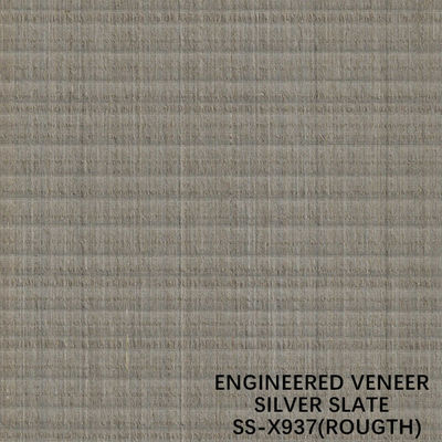 Cabinet Fancy Recomposed Slate Wood Veneer Walnut X937 Special Straight Fineline Rough Grain Dari Produsen China Iso