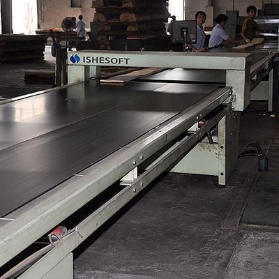 America Natural Cherry Crotch Veneer Khusus Tiger Grain Untuk Dekorasi Hotel