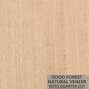 Grain Flake KOTO Natural Wood Veneer Populer Untuk Proses Pencelupan