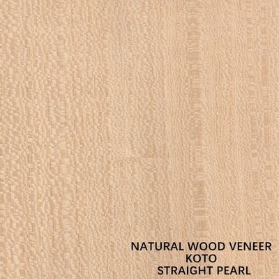 Kuartal Veneer Kayu Koto Alami Potong Butir Mutiara Lurus Khusus Kapasitas Pasokan Yang Baik Untuk Proses Pencelupan