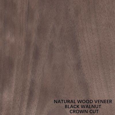 American Natural Walnut Wood Veneer Flat Cut Crown Cut Grain Untuk Pembuatan Furnitur Kelas Tinggi Fsc China Manufacturer