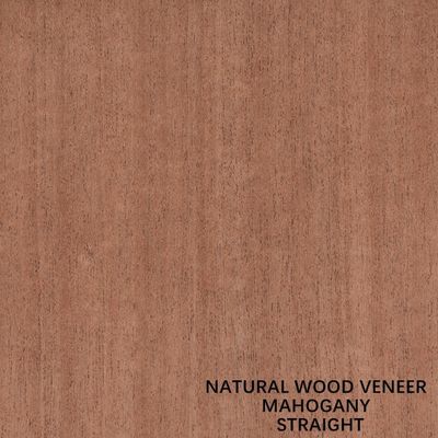 Veneer Kayu Mahoni Alami Butir Lurus Untuk Mebel Dan Alat Musik
