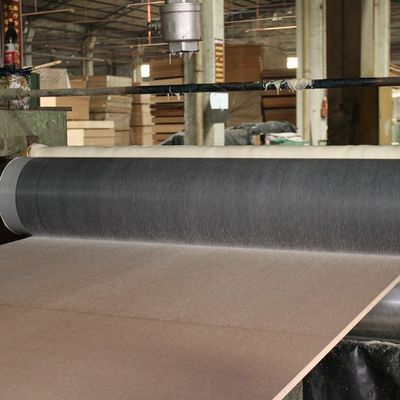 Dihadapi Natural Ash Crown Wood Veneer E0 / E1 Fancy Plywood / Mdf / Chipboard Pabrik Cina Panjang Disesuaikan