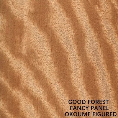 Natural Okoume Fancy Plywood Mdf / Chipboard Figured Grain Untuk Dekorasi Dari Produsen China