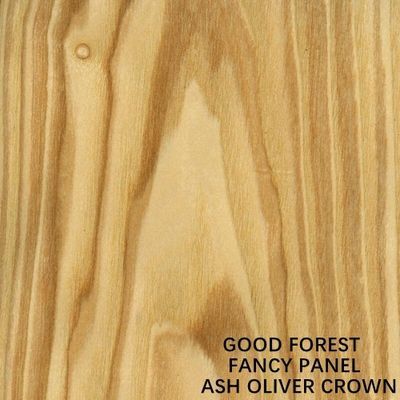 MDF Mewah Papan Abu Alami Oliver Veneer Kayu Mahkota Butir 9mm/18mm Ketebalan Ukuran Standar Bisa cat-Gratis