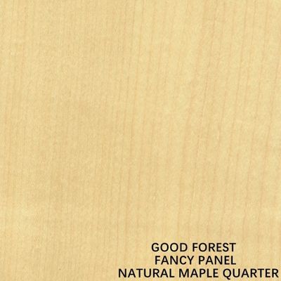 Faced Natural Maple Quarter Wood Veneer 3/5/9/12/15/18mm Tebal Bahan Baku Kayu Lapis / MDF / Chipboard Dari China