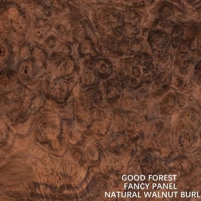 Dekorasi Hotel Kayu Lapis Mewah Dari Burl Kenari Alami Berkualitas Tinggi 2800mm Ukuran Diperpanjang Produsen Cina