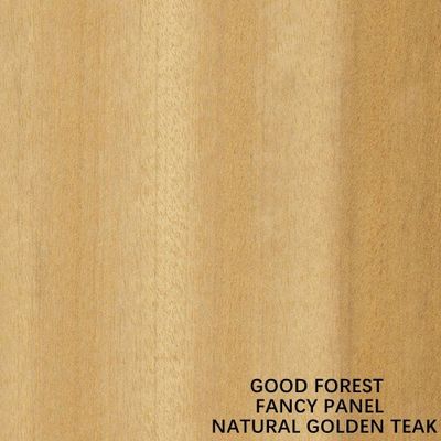 Bahan Dasar MDF Menghadapi Veneer Kayu Jati Emas Alami 5/9/12/15/18 / 25mm