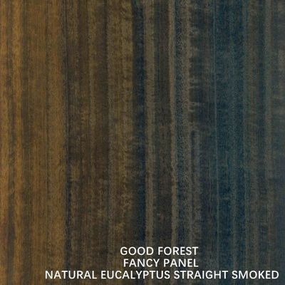 Veneer Kayu Eucalyptus Asap Mewah Papan Kayu Lapis Quarter Grain 3/5/9/12/15/18/25/30mm Ketebalan Untuk Furniture