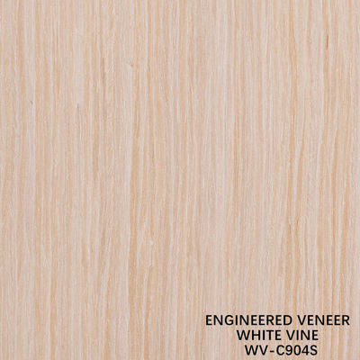 Furnir Kayu Teknikal 904S/905S Furnir Grain Langsung White Vine E0/E1 Kelas 2050-3200mm Untuk Lapisan Mewah