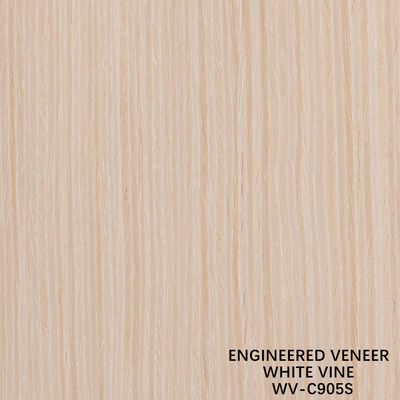 Lembar Kayu Rekonstitusi Dekorasi Teknik Veneer White Vine 905S 0,5mm